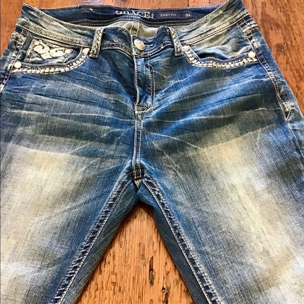 Grace in LA Easy Fit Jeans
